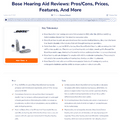 aginginplace Bose Hearing Aid Reviews