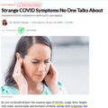 eatthis Strange COVID Symptoms
